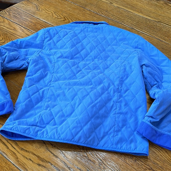 EP Pro quilted blue jacket, fleece lining. Size Large. Fair condition. - Picture 11 of 13